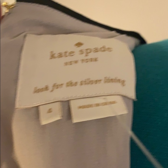 Kate spade sequin dress plaid sz 4 - Picture 9 of 9